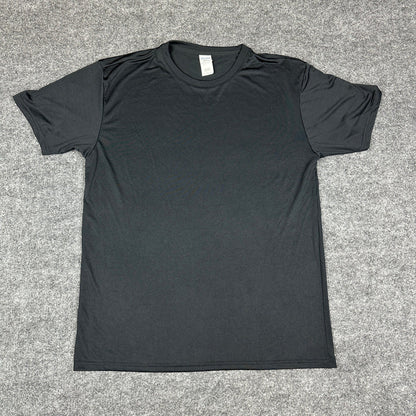 Gildan 42000 Performance T-Shirt Mens L Black Blank NWT