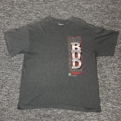 Vintage 1991 Budweiser BUD Anheuser Busch Tee Mens L