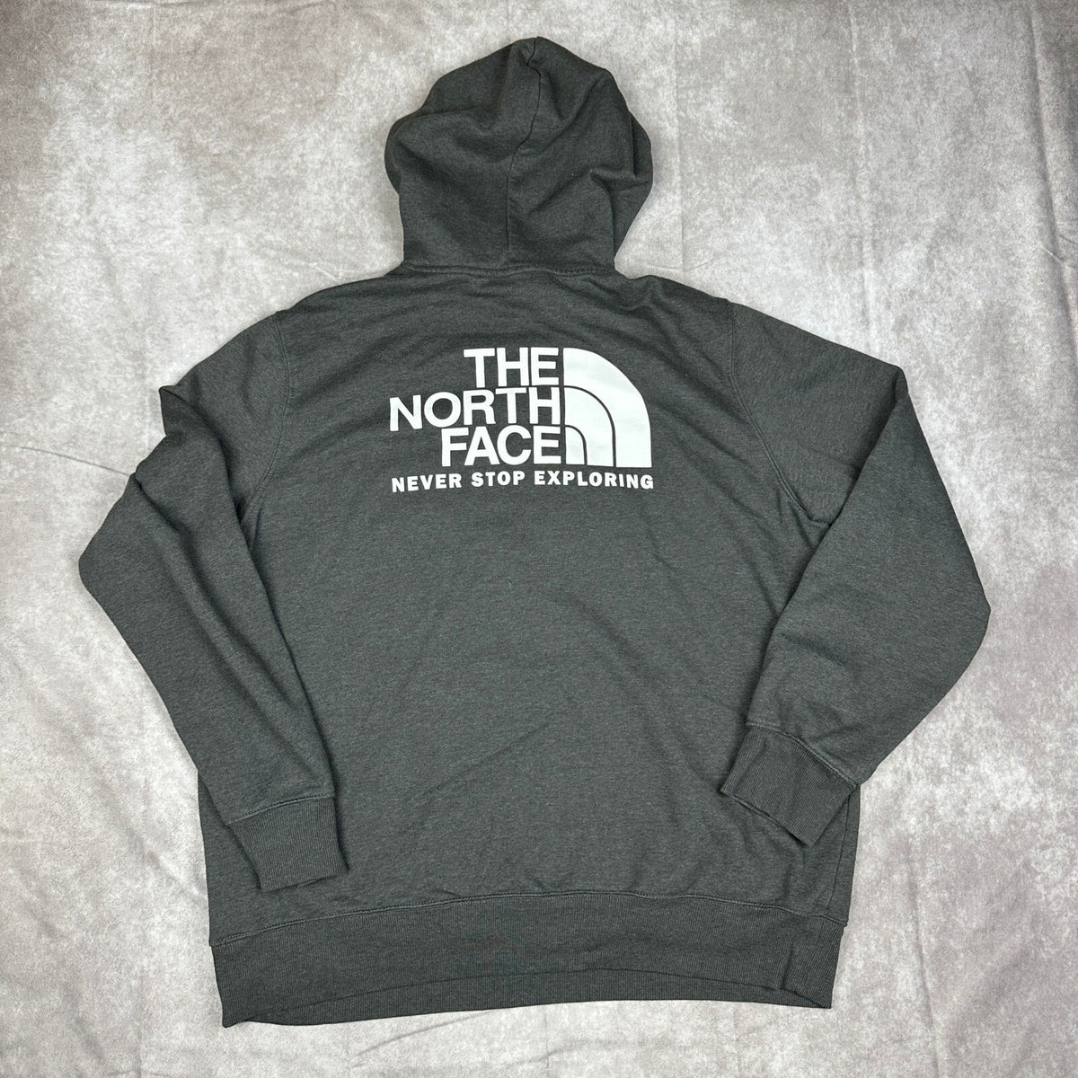 The North Face Box NSE Hoodie Mens XL Dark Heather Gray