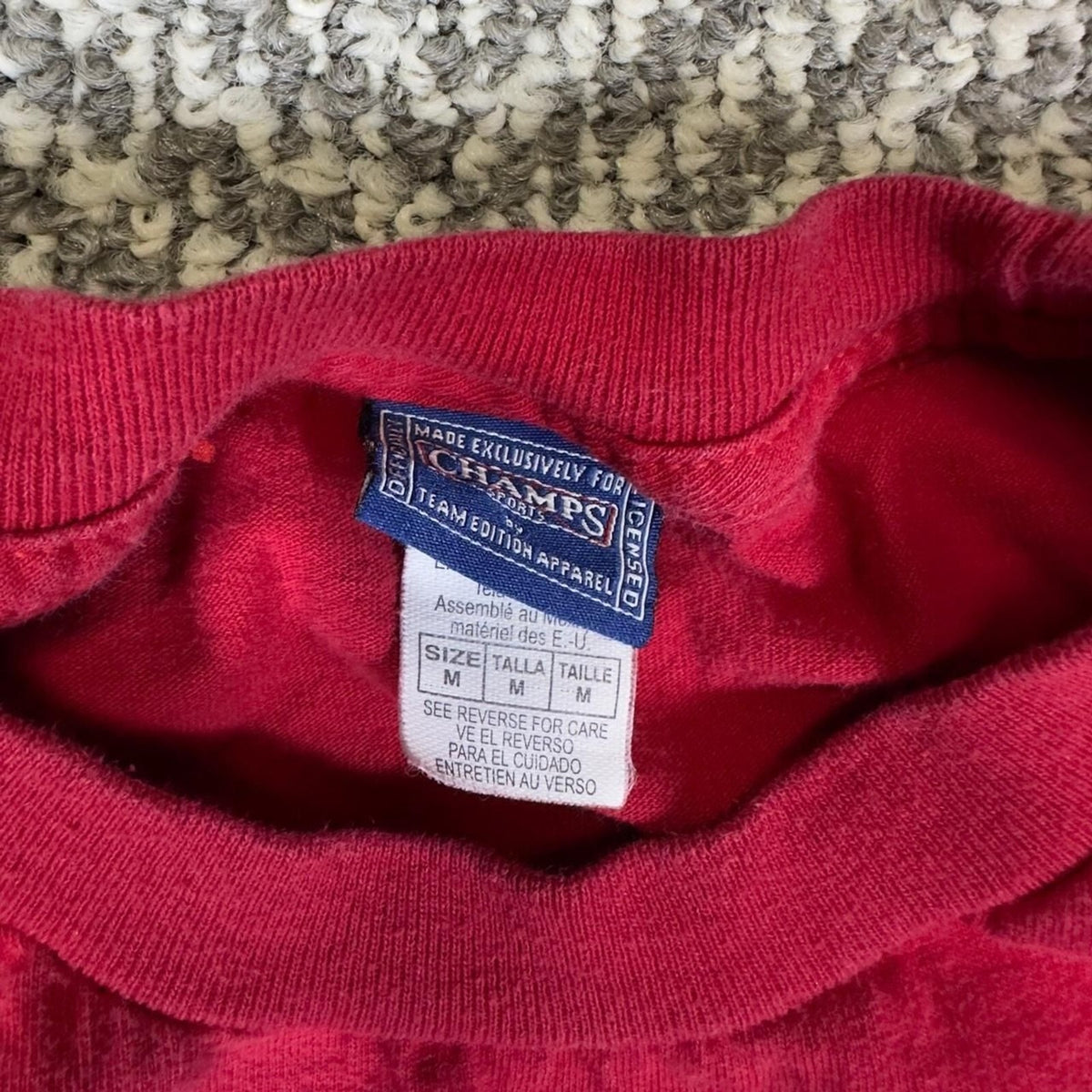 Champs Ohio State Tee Men’s L Cotton Graphic College Vintage