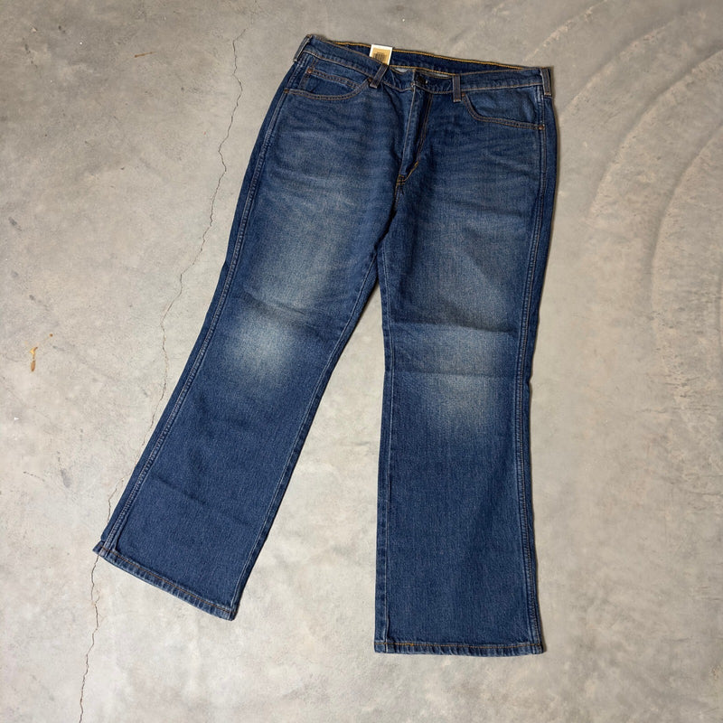 NWT Levis 537 Western Bootcut Jeans Mens 36x30 Blue Cowboy