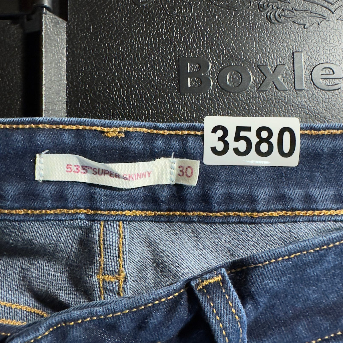 Levi's 535 Super Skinny Jeans Womens 30x30 Dark Wash