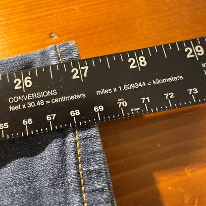 Levi's 721 High Rise Skinny Ankle Jeans Womens 27 Dark Blue