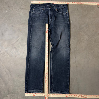 Levi's 505 Regular Jeans Mens 33x30 Dark Blue Classic
