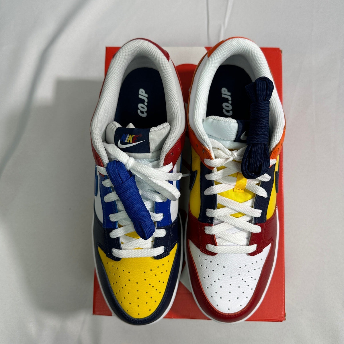 NEW Nike Dunk Low JP QS Mens 11.5 Multi Color What The