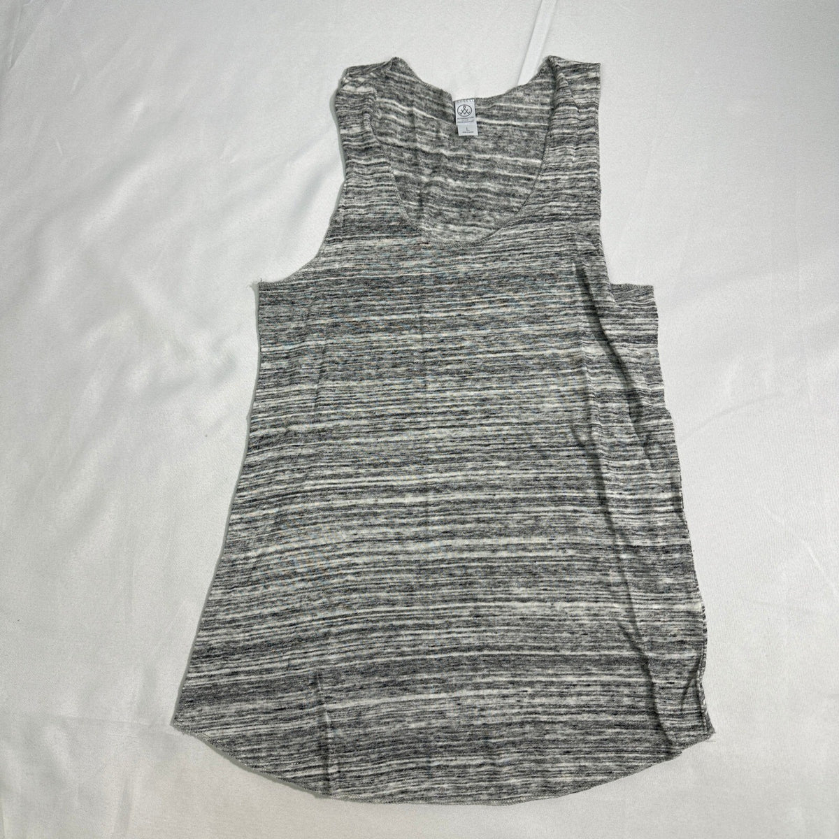 Alternative Earth Womens Large Gray Space Dye Tank Top