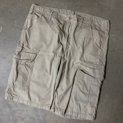 Levi's Cargo Shorts Mens 34 Khaki Baggy Streetwear Utility