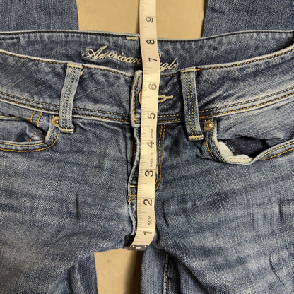 American Eagle Slim Boot Jeans Womens 0 Blue