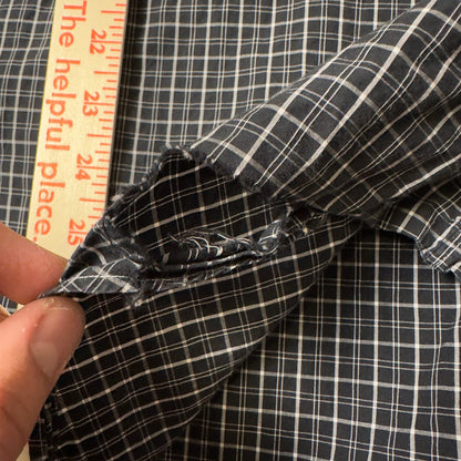 Ralph Lauren Check Shirt Mens XXL Black As Is