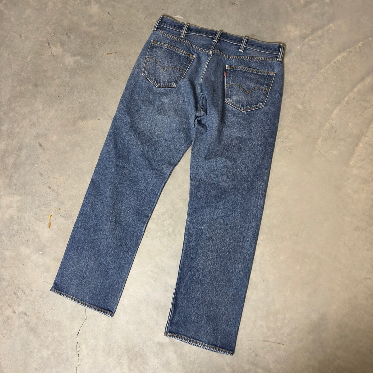 Levi's 501 Mens 36x30 Blue Straight Leg Jeans