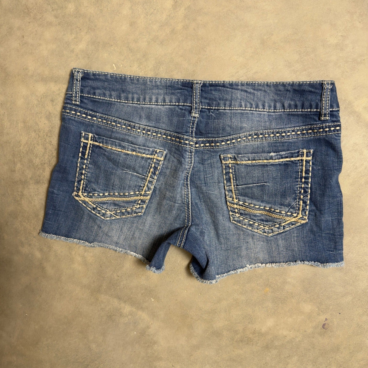 Maurices Denim Cut Off Shorts Womens 5/6 Blue Y2K