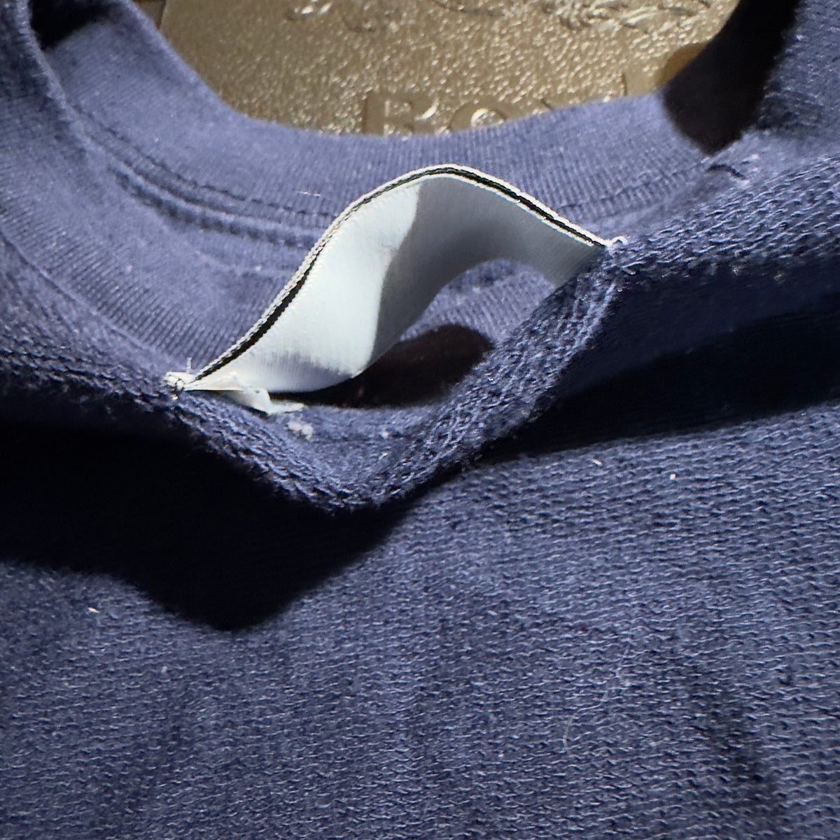 Stone Island Crewneck Sweatshirt Mens XL Navy Heavyweight