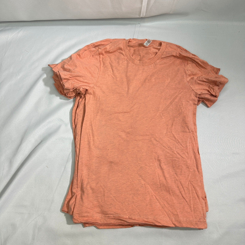 Bella+Canvas Men's T-Shirt Lot of 6 Heather Orange Size S
