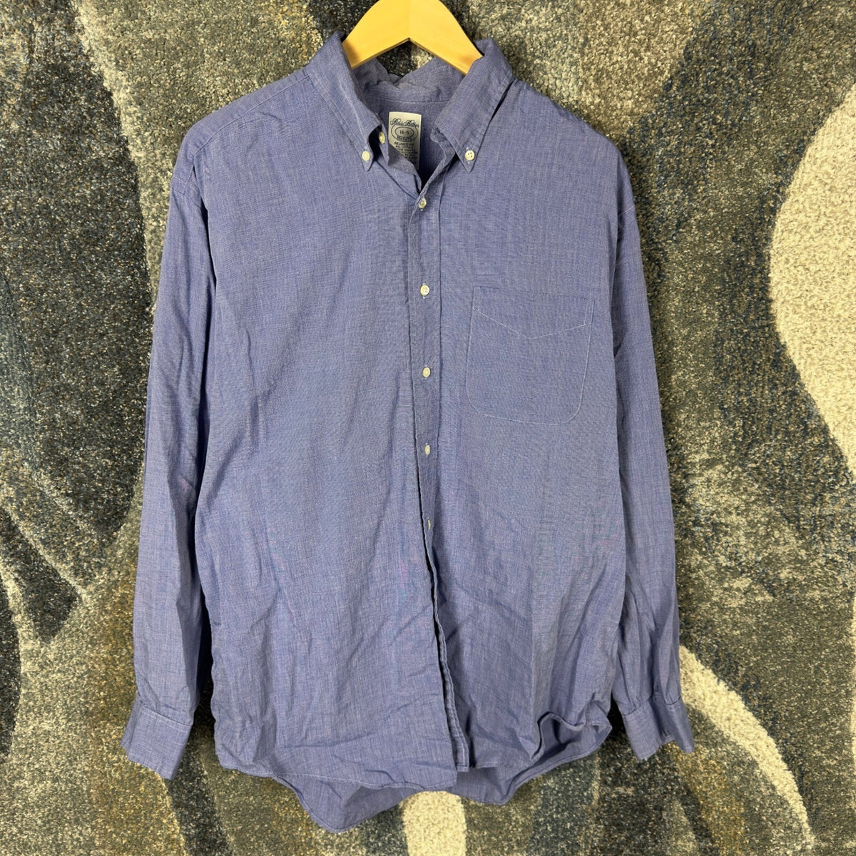 Vintage Brooks Brothers Makers Shirt Mens 16-5 Made in USA