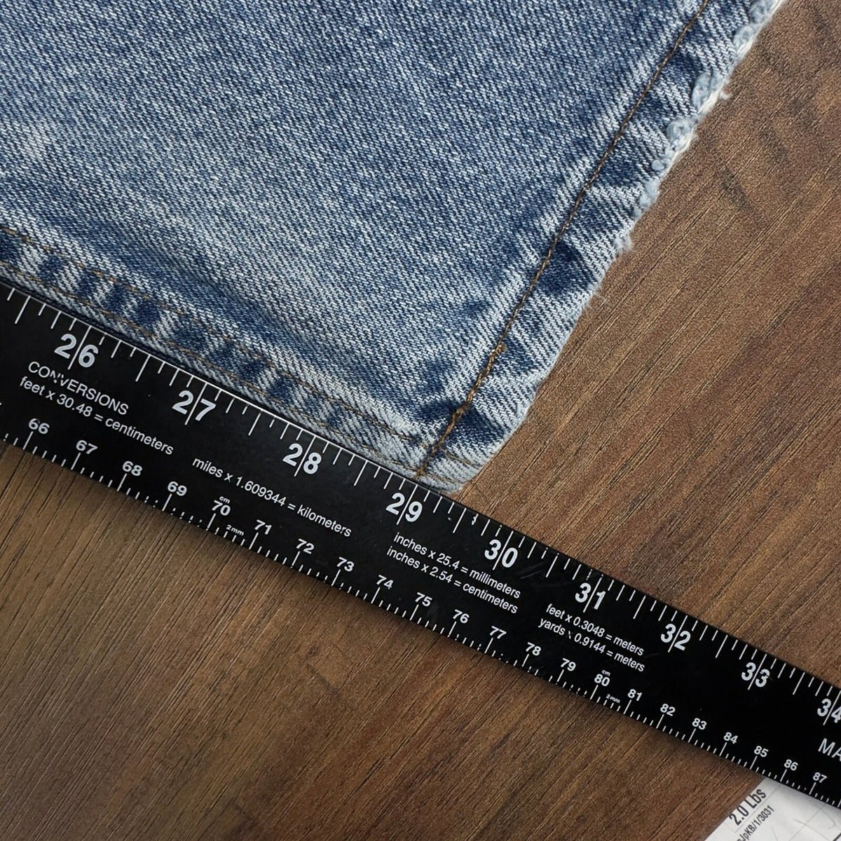 Vintage Eddie Bauer Relaxed Jeans Mens 36x32 Blue Distressed