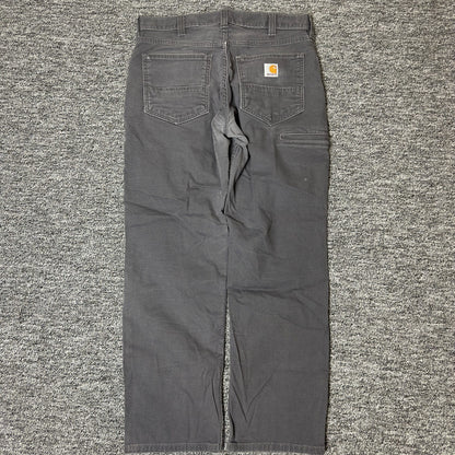 Carhartt Relaxed Fit Pants Mens 32x30 Gray Baggy Classic