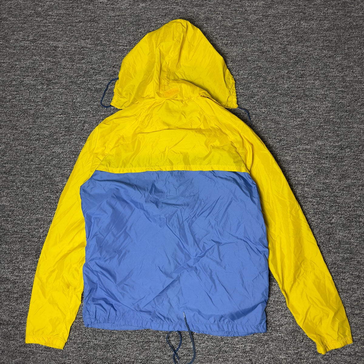 Vintage New Balance Windbreaker Jacket Mens L Yellow Blue