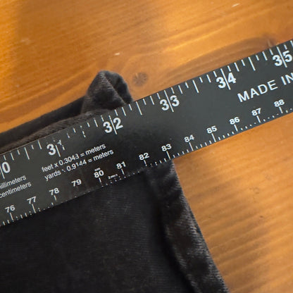 Hugo Boss Straight Leg Jeans Mens 38x32 Faded Black Stretch