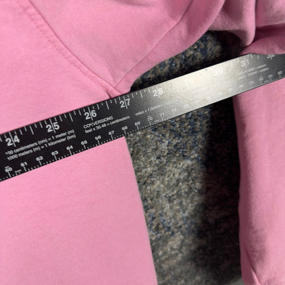 Y2K Champion Hoodie Mens XL Pink Oversized Barbiecore Boxy