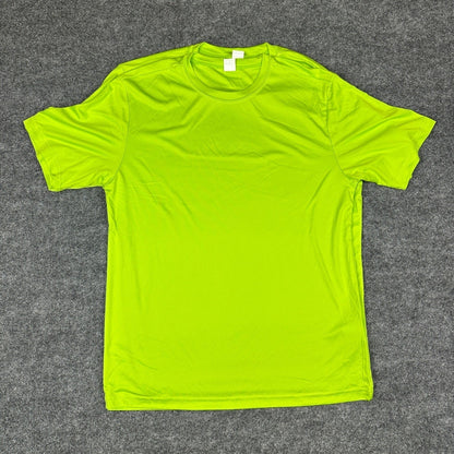 Sport-Tek ST350 Competitor Tee Mens M Lime Shock NWT