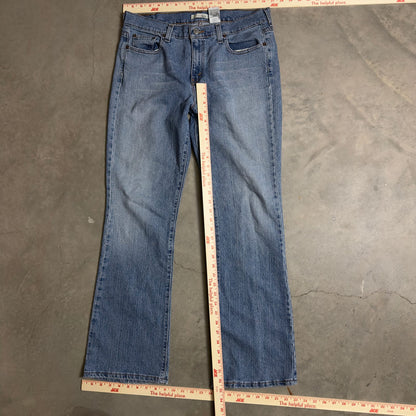 Levi's 515 Bootcut Jeans Womens 12M Light Wash