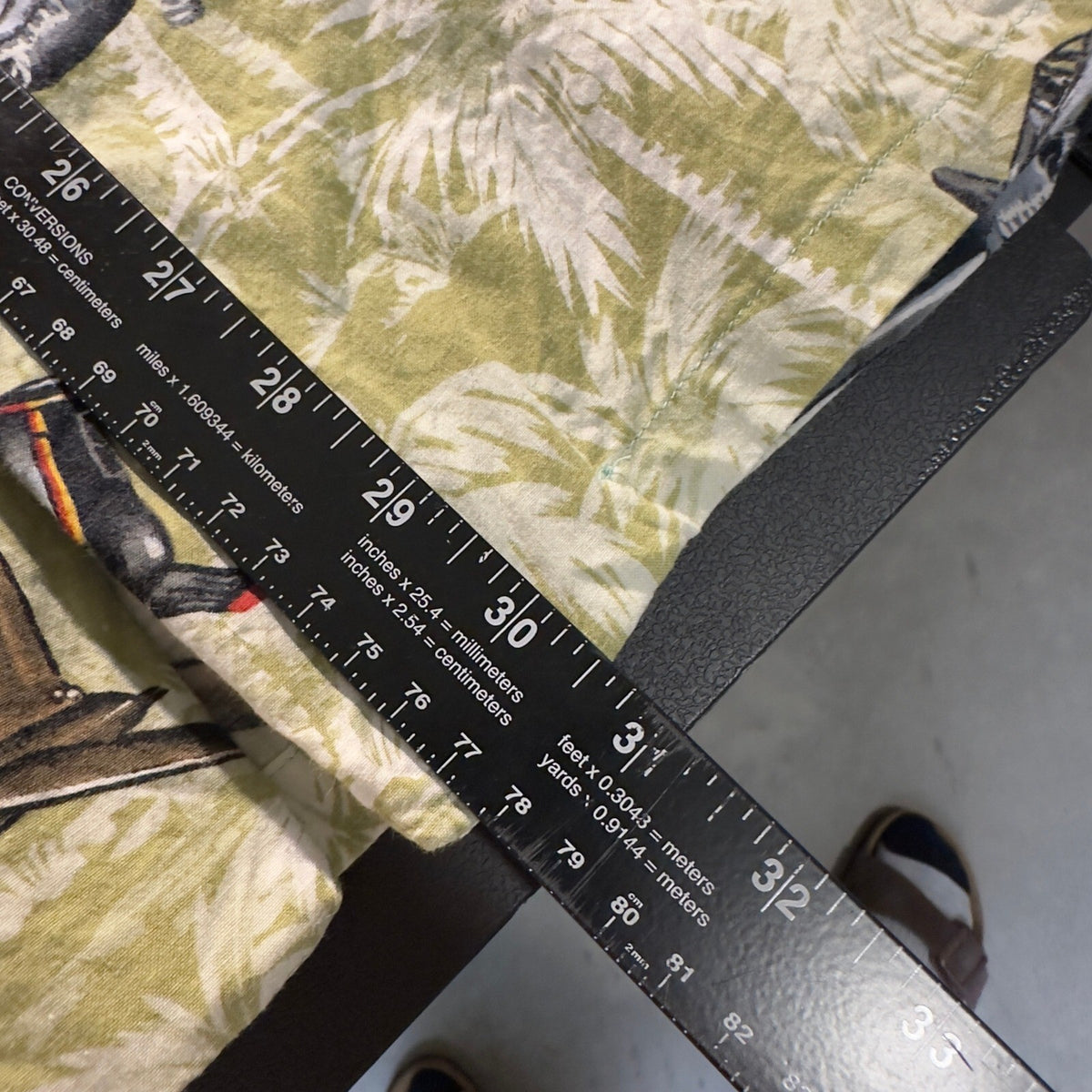 Vintage Kalaheo Hawaiian Shirt Mens 2XL Green Aviation Aloha