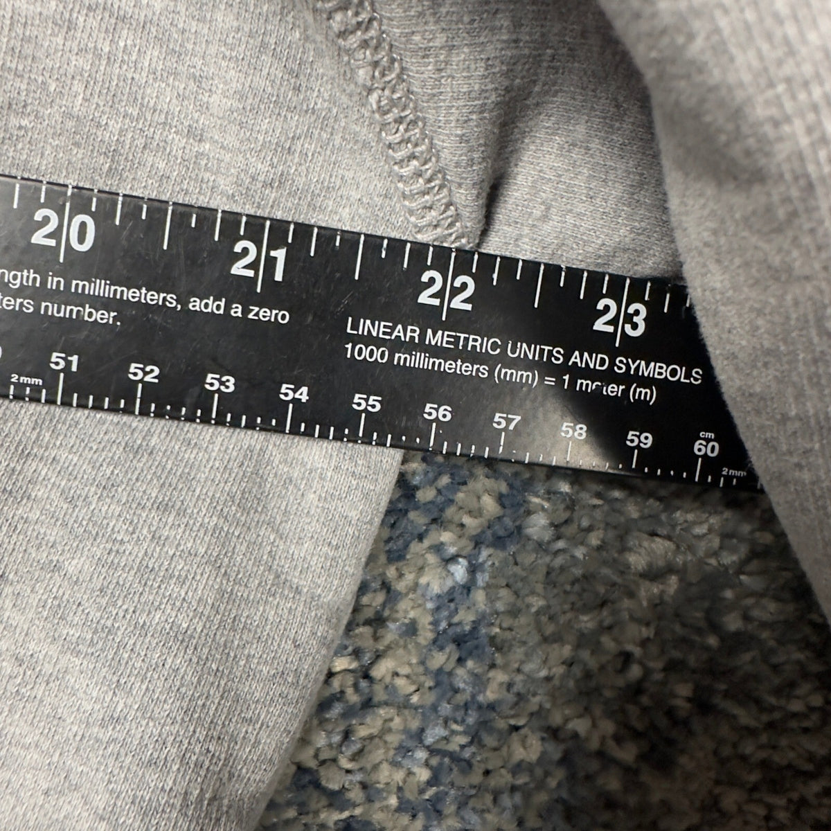 Vintage Y2K Old Navy Zip Up Hoodie L Heather Gray Felt Logo