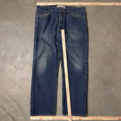 Vintage Y2K Levi's 505 Regular Jeans Mens 38x30 Medium Blue