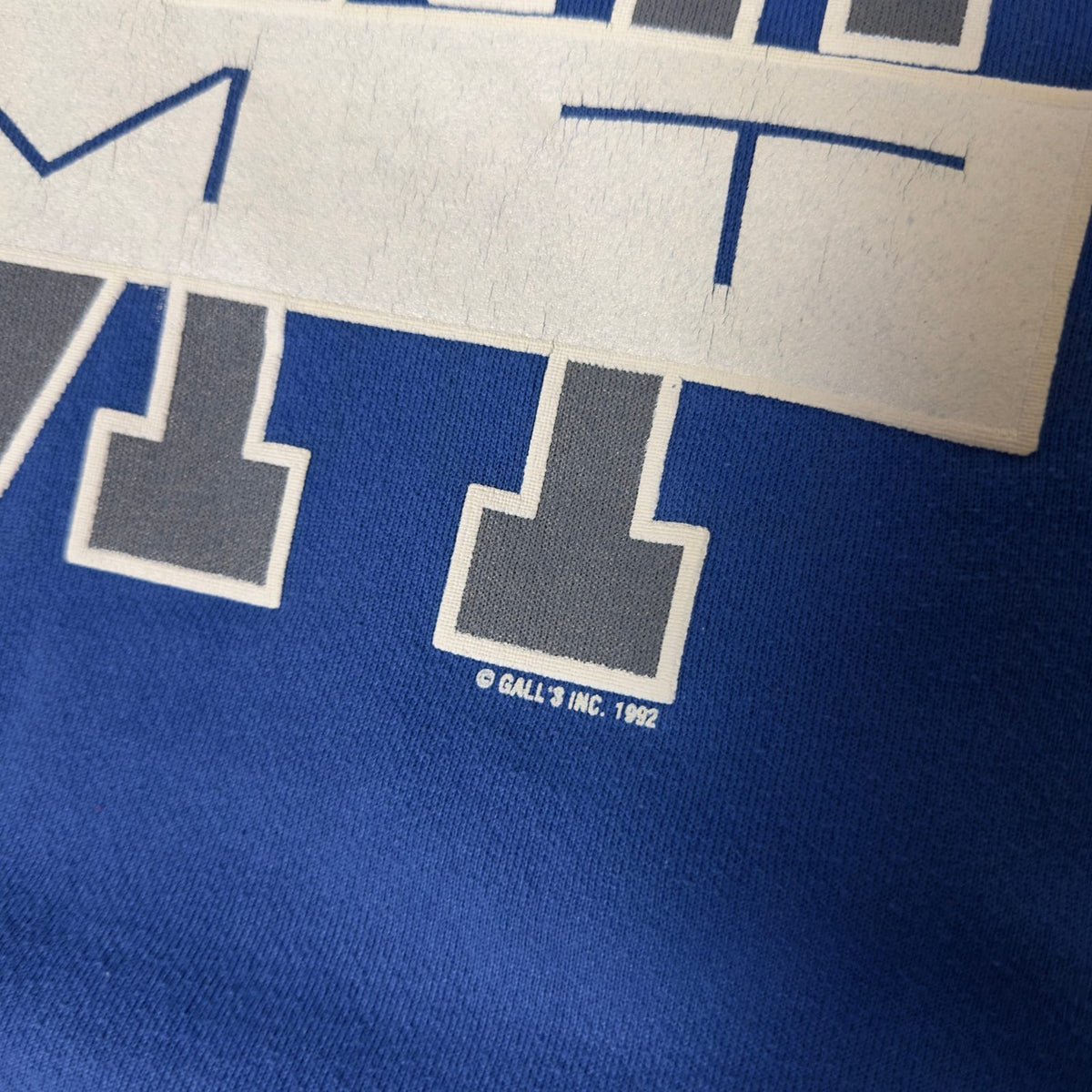 Vintage 1992 EMT Jostens Crewneck Sweatshirt XL Blue