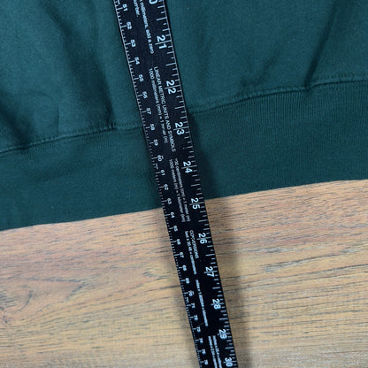 M&C Grandkids Embroidered Sweatshirt XL Green Burgundy Cozy