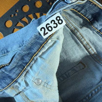 Levi's 505 Regular Fit Jeans Mens 35x34 Medium Wash