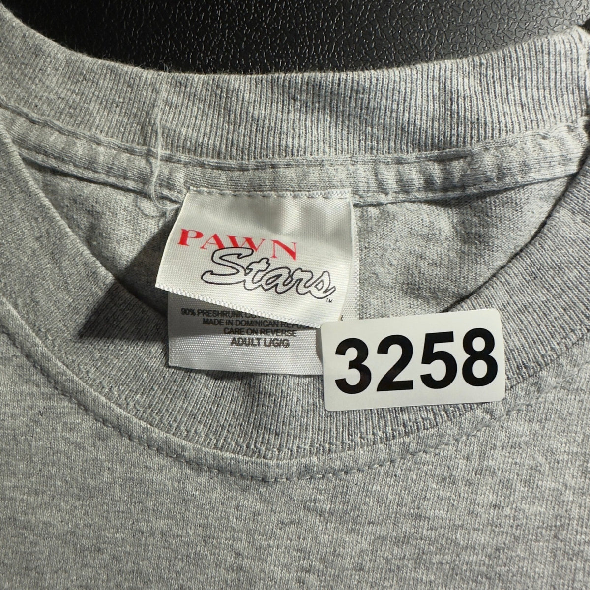 Pawn Stars Graphic T-Shirt Mens Large Gray Short Sleeve TV