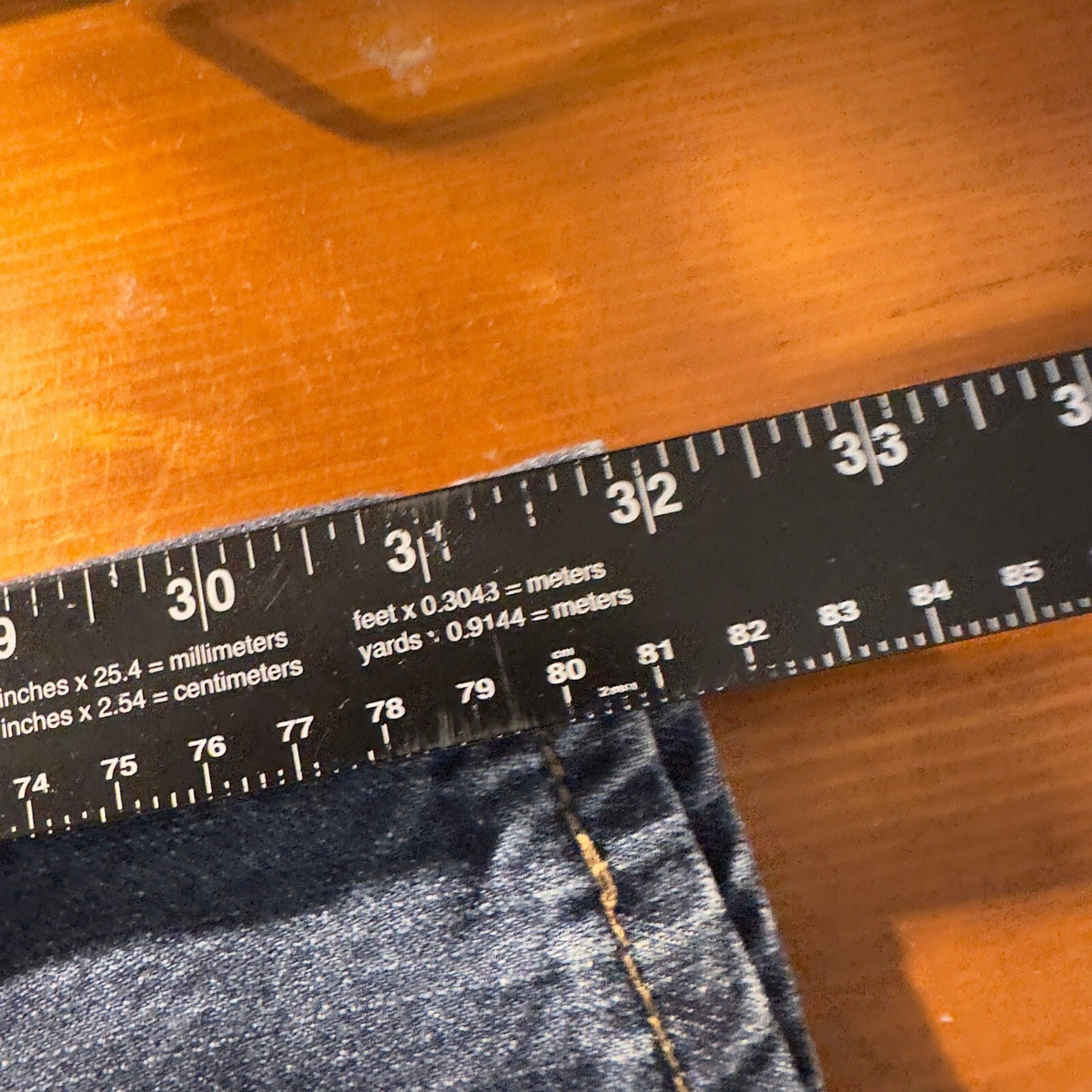 Vintage Y2K Levi 505 Slim Fit Jean 28X31 Blue Straight Denim