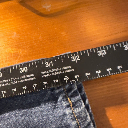 Vintage Y2K Levi 505 Slim Fit Jean 28X31 Blue Straight Denim