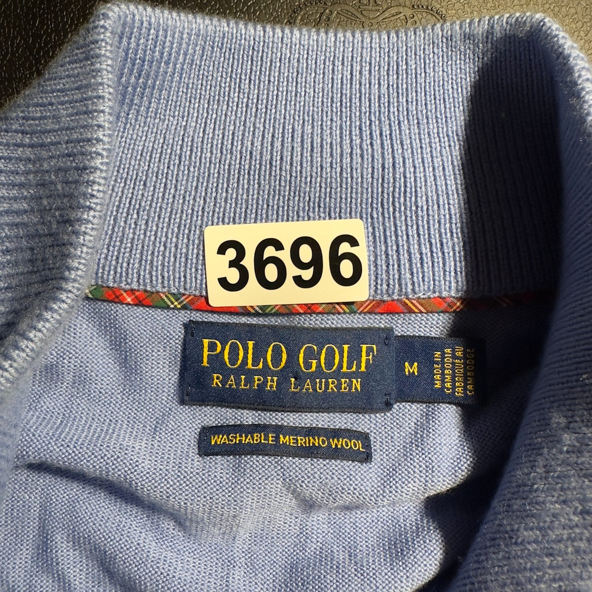 Polo Golf Ralph Lauren Merino Pullover Mens M Blue