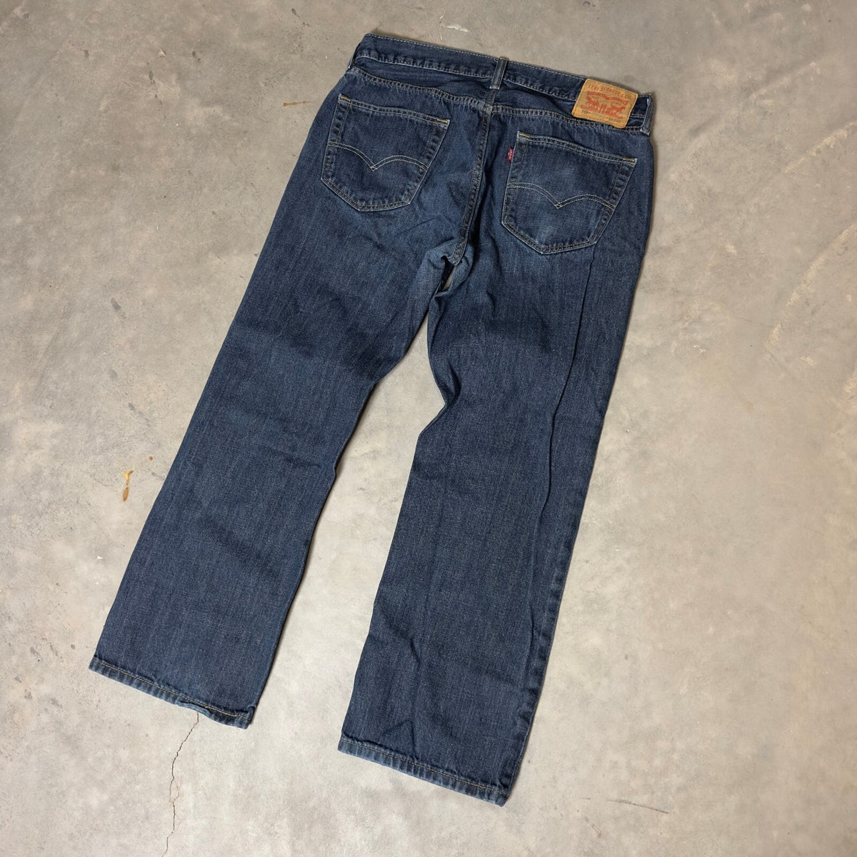 Levi's 559 Relaxed Straight Jeans Mens 36x30 Blue Dark