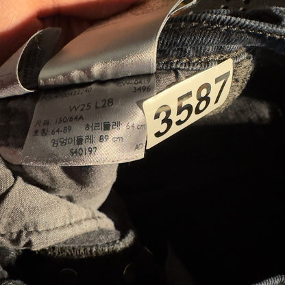 Levi's Premium 501 Jeans Womens 25x28 Distressed