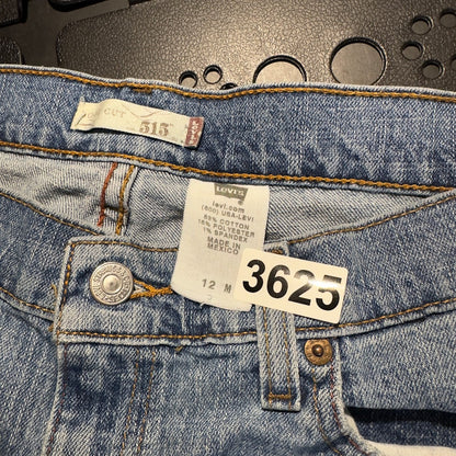 Levi's 515 Bootcut Jeans Womens 12M Light Wash