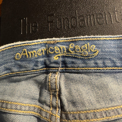 American Eagle Favorite Boot Cut Jeans Womens 2 Light Wash