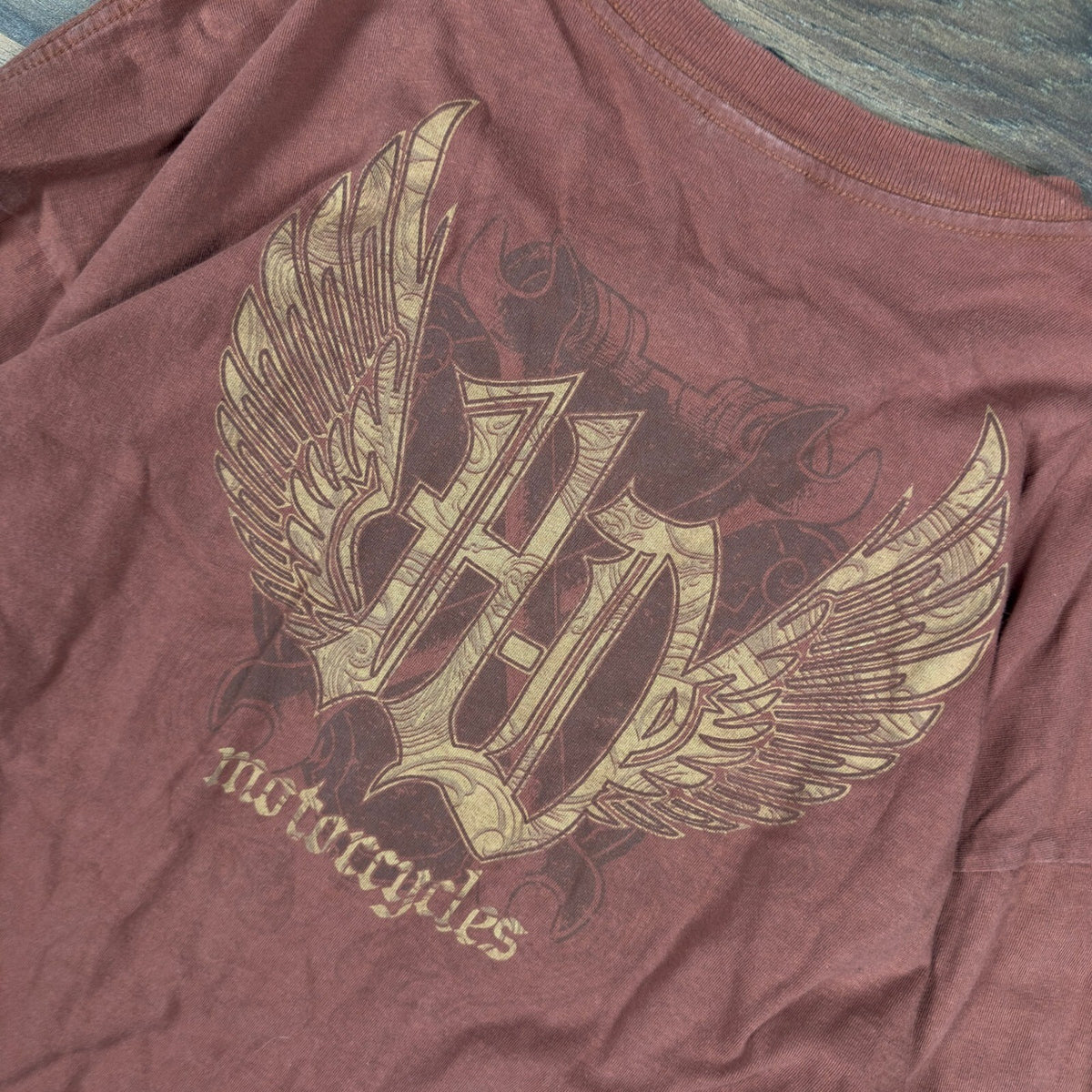 Vintage Harley-Davidson Long Sleeve T-Shirt Mens XL Rust