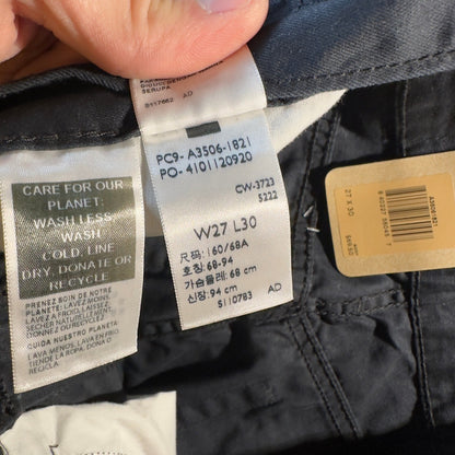 NWT Levi's High Waisted Mom Jeans Womens 27x30 Black Baggy