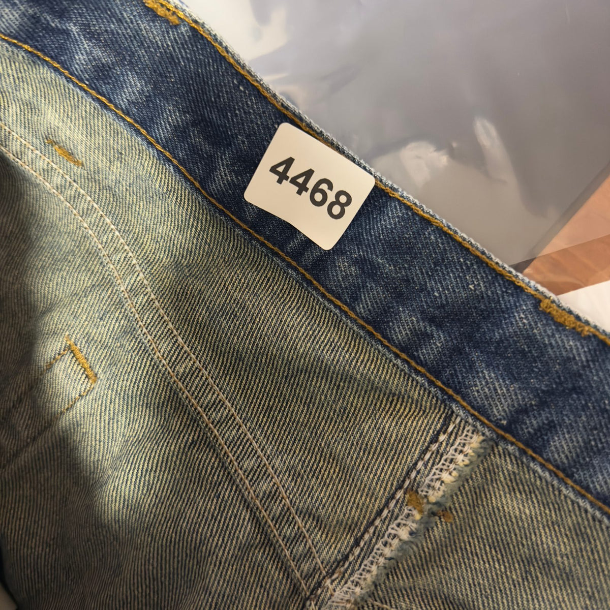 Carhartt Straight Leg Jeans Mens Blue Wash Workwear