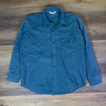 Cabela's Men's Chamois Shirt Jacket Green Hunting XL