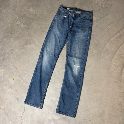 Levi's 514 Straight Fit Jeans Mens 32x34 Medium Wash Blue