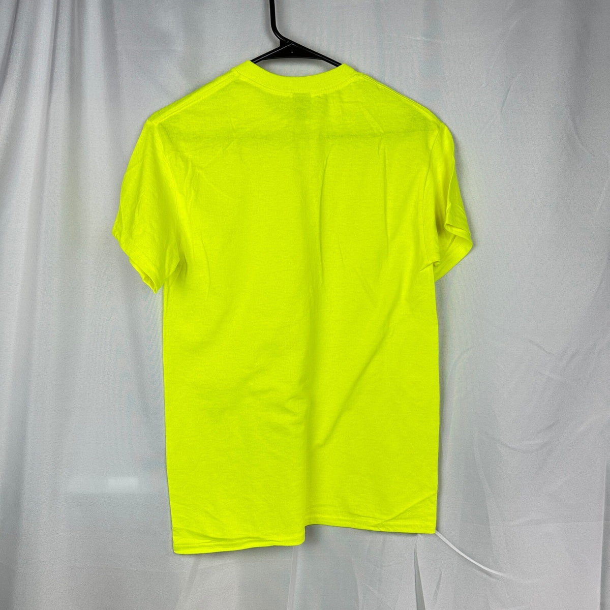 Lot of 13 Gildan Mens S Neon Yellow Heavy Cotton T-Shirts