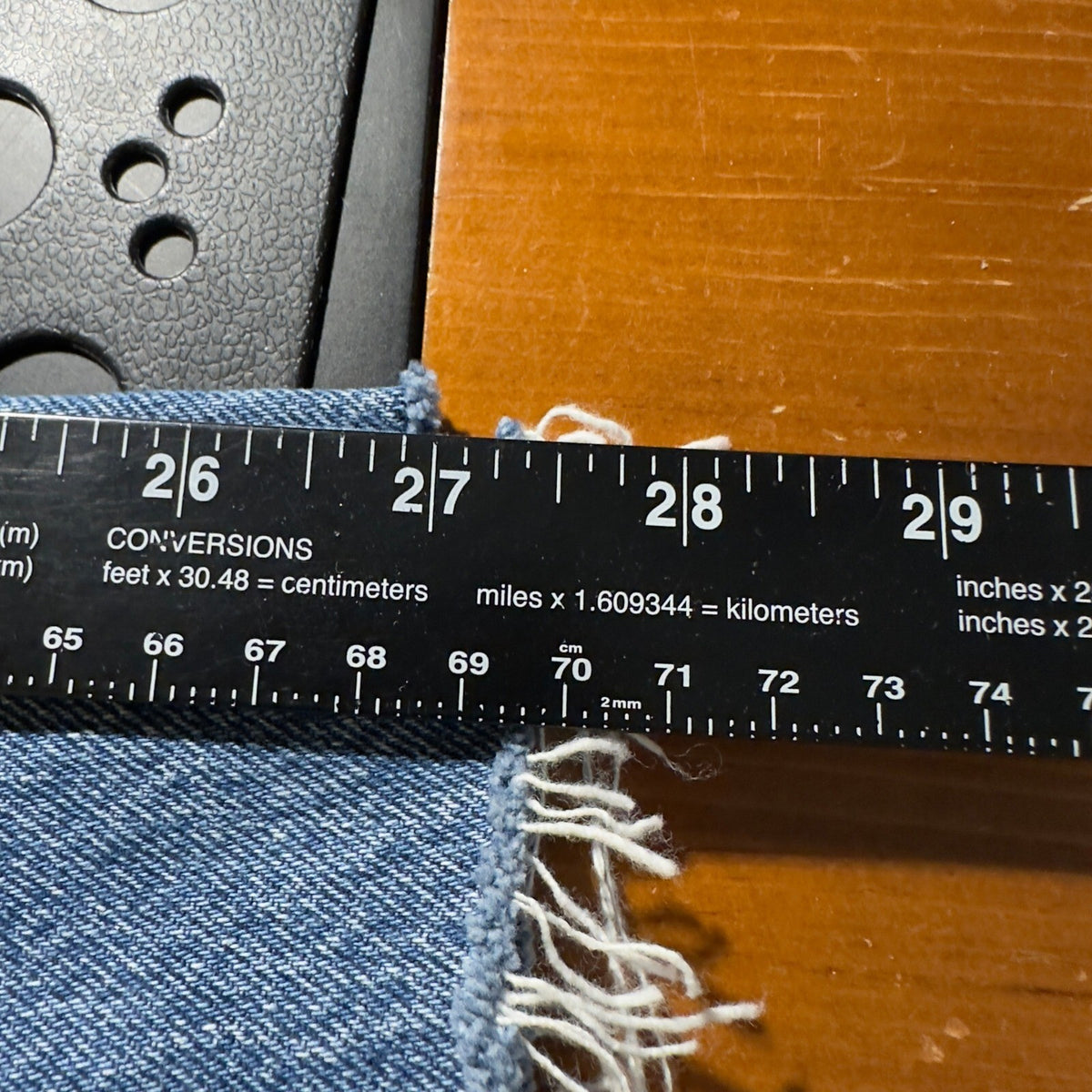 Levis Premium 501 Original Fit Straight Jeans Women 25 Big E
