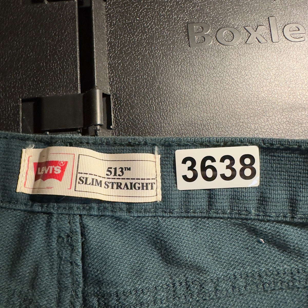 Levi's 513 Slim Straight Jeans Boys 20 Green W30x30