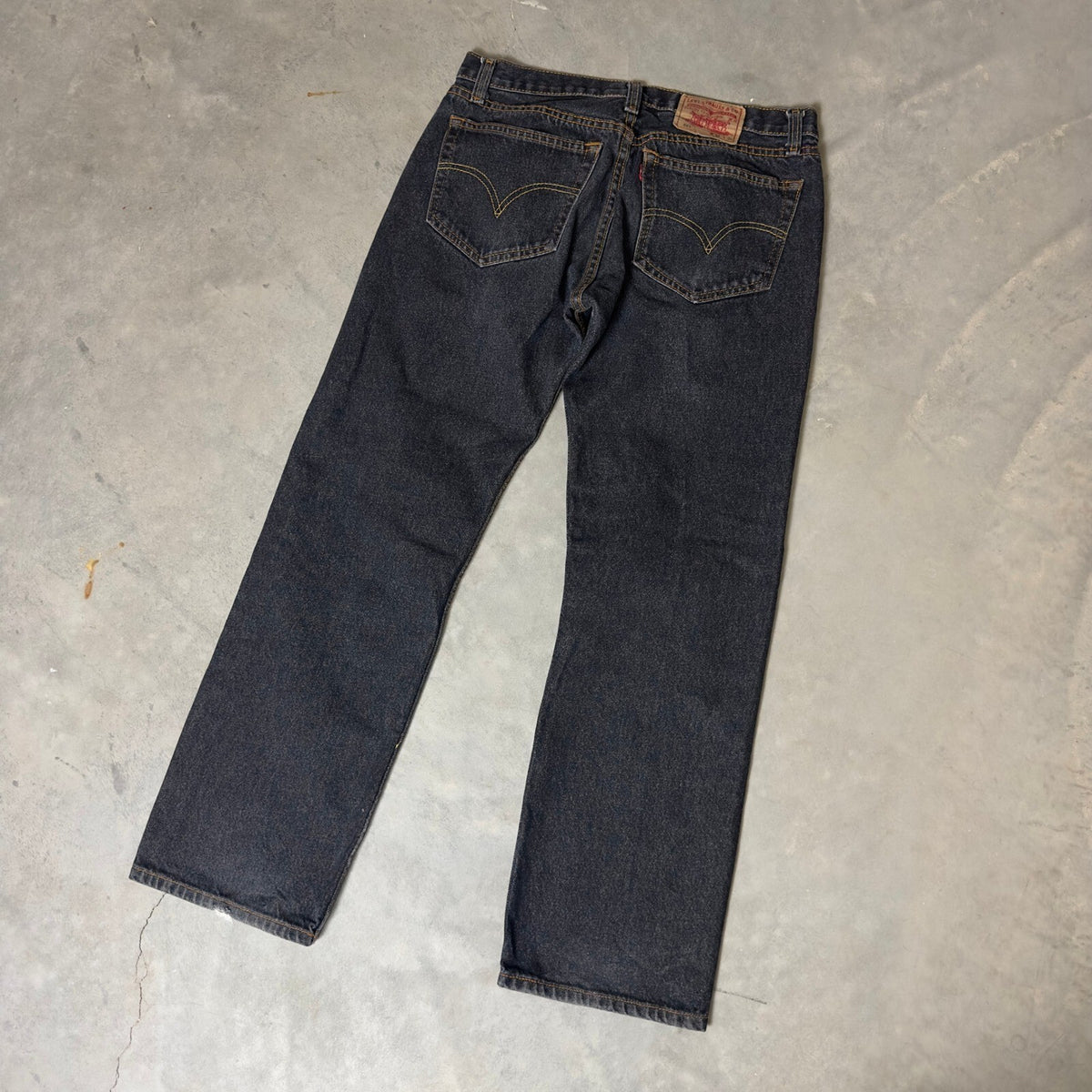 Vintage Y2K Levi's 501 Original Fit Jeans Men 34x30 Charcoal