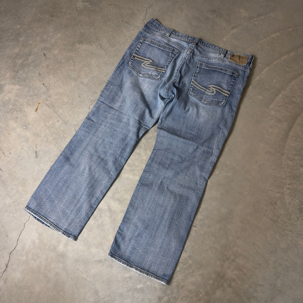 Silver Jeans Grayson Heritage Jeans Mens 40x30 Medium Wash
