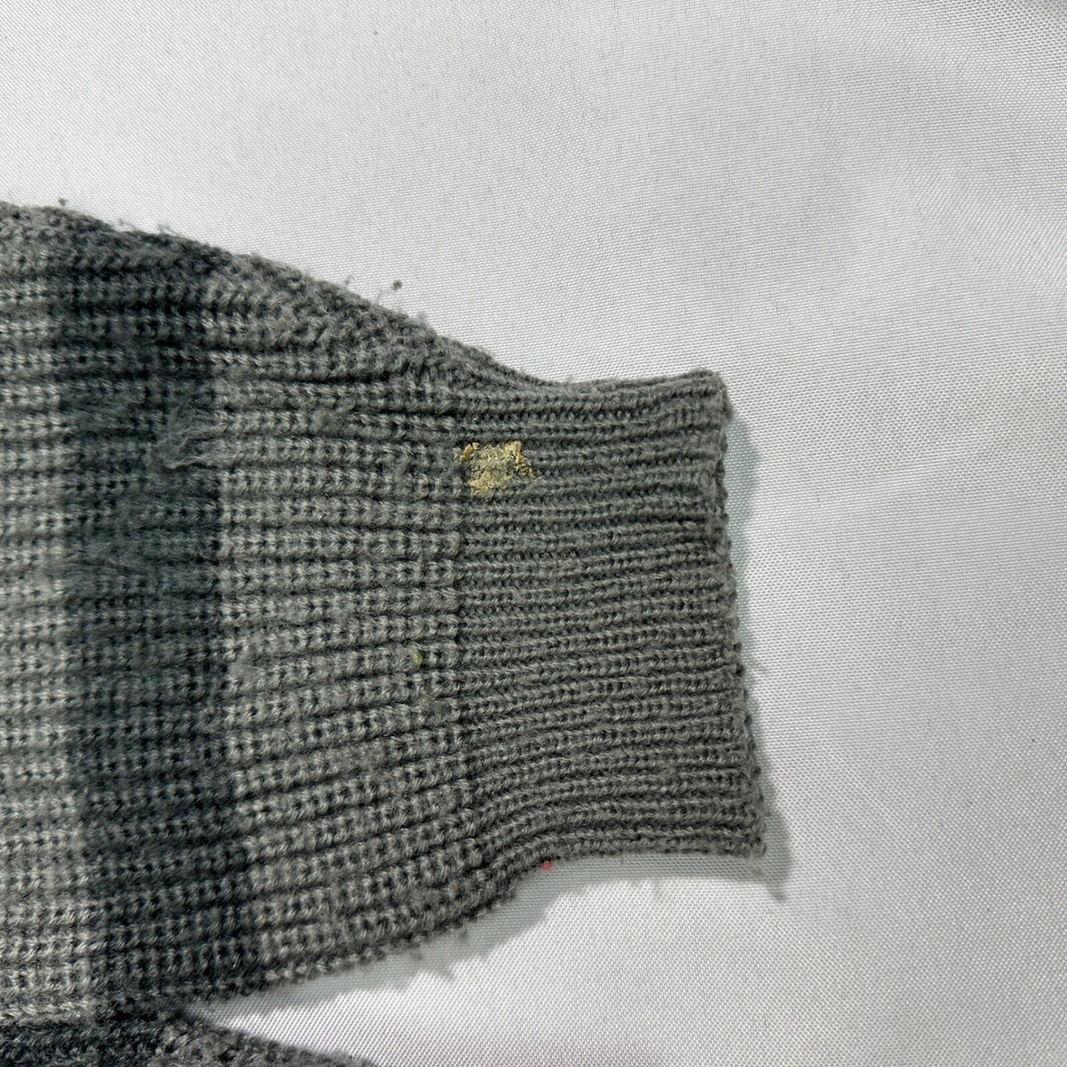 Vintage Richards Road Striped Knit Sweater Mens L Gray